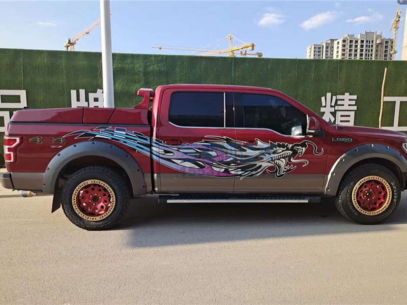 福特猛禽F150、350皮卡后箱蓋改裝圖片